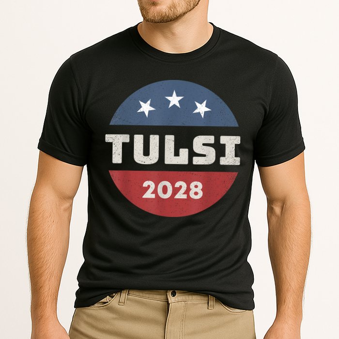 Tulsi Gabbard 2028 For President Campaign Cooling Performance Crew T-Shirt