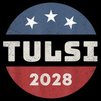Tulsi Gabbard 2028 For President Campaign Cooling Performance Crew T-Shirt