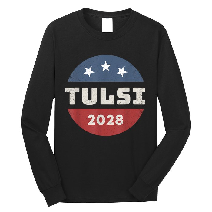 Tulsi Gabbard 2028 For President Campaign Long Sleeve Shirt