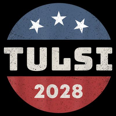 Tulsi Gabbard 2028 For President Campaign T-Shirt