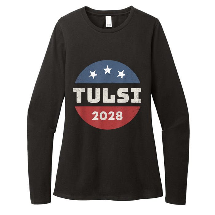 Tulsi Gabbard 2028 For President Campaign Womens CVC Long Sleeve Shirt