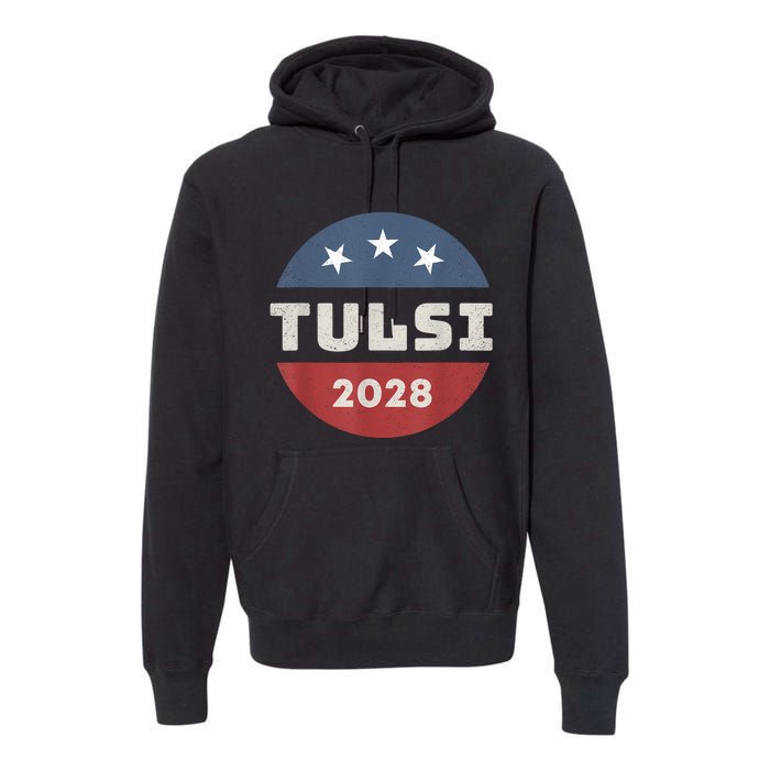 Tulsi Gabbard 2028 For President Campaign Premium Hoodie