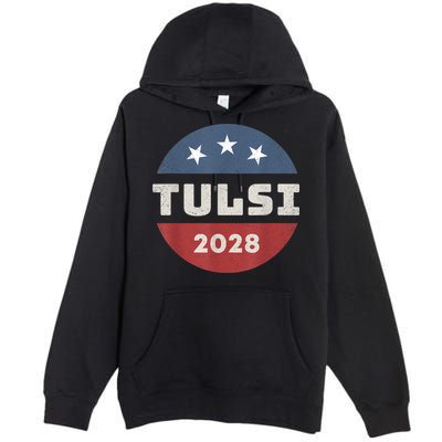 Tulsi Gabbard 2028 For President Campaign Premium Pullover Hoodie