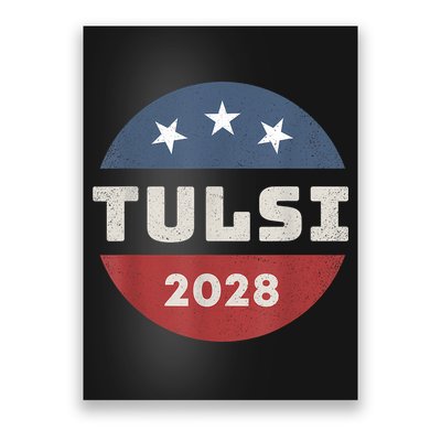 Tulsi Gabbard 2028 For President Campaign Poster