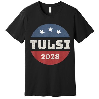 Tulsi Gabbard 2028 For President Campaign Premium T-Shirt