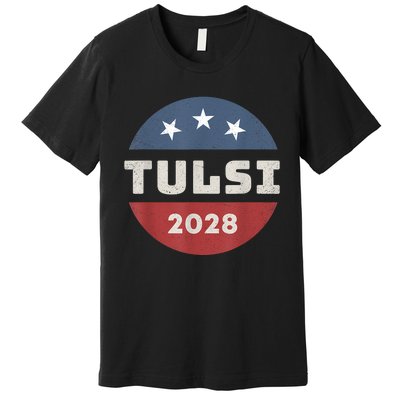 Tulsi Gabbard 2028 For President Campaign Premium T-Shirt