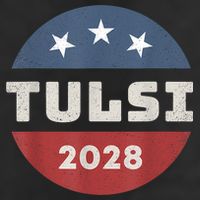 Tulsi Gabbard 2028 For President Campaign 25L Jumbo Tote