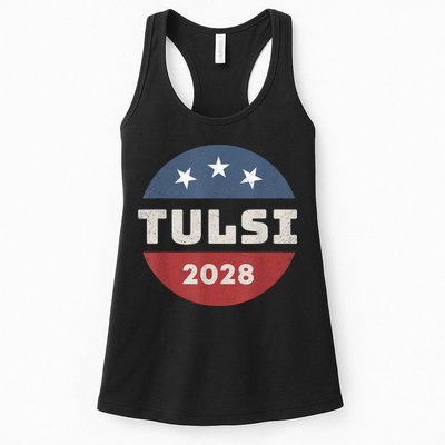 Tulsi Gabbard 2028 For President Campaign Womens Tank Top
