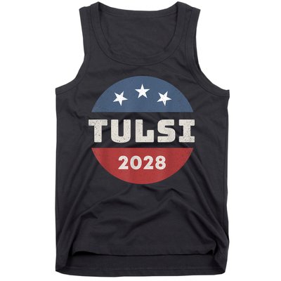 Tulsi Gabbard 2028 For President Campaign Tank Top