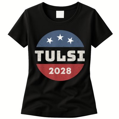 Tulsi Gabbard 2028 For President Campaign Womens T-Shirt