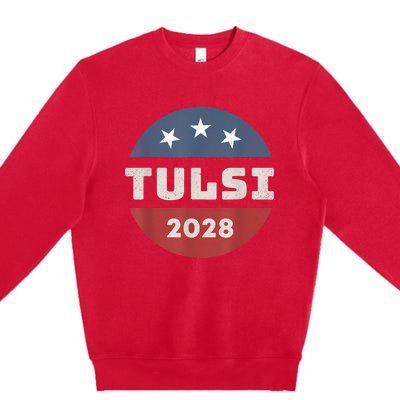 Tulsi Gabbard 2028 For President Campaign Premium Crewneck Sweatshirt