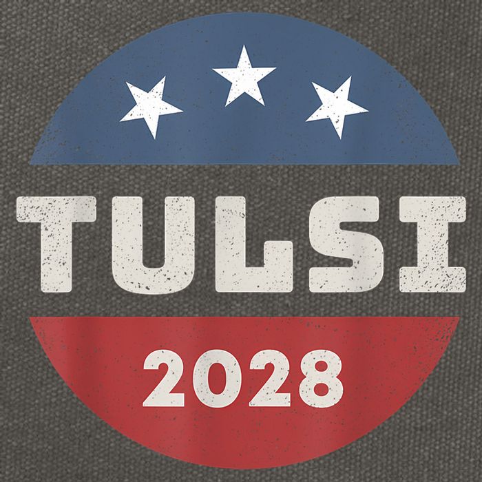 Tulsi Gabbard 2028 For President Campaign Cotton Canvas Backpack