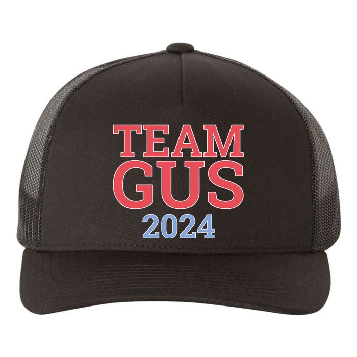 Team Gus 2024 Tim Walz Yupoong Adult 5-Panel Trucker Hat