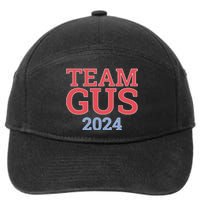 Team Gus 2024 Tim Walz 7-Panel Snapback Hat