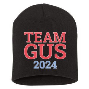 Team Gus 2024 Tim Walz Short Acrylic Beanie