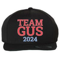 Team Gus 2024 Tim Walz Wool Snapback Cap