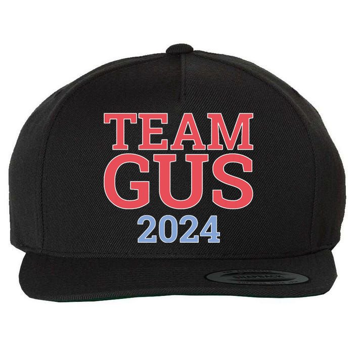 Team Gus 2024 Tim Walz Wool Snapback Cap