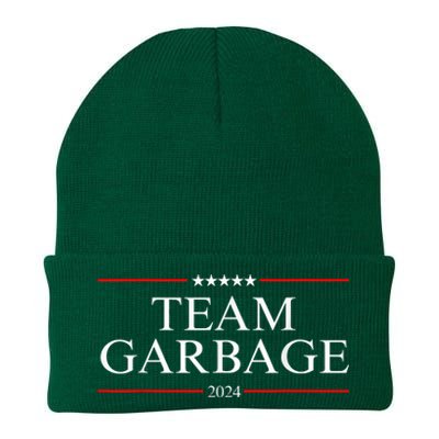 Team Garbage 2024 Knit Cap Winter Beanie