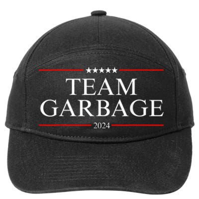 Team Garbage 2024 7-Panel Snapback Hat