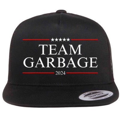 Team Garbage 2024 Flat Bill Trucker Hat