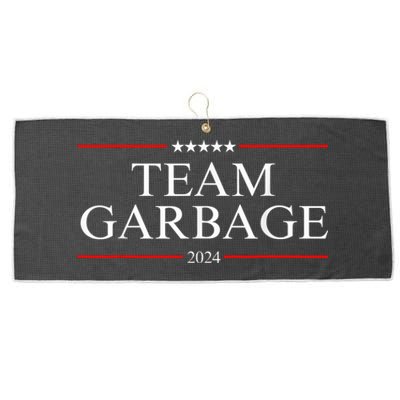 Team Garbage 2024 Large Microfiber Waffle Golf Towel