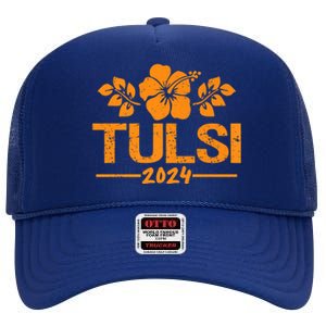 Tulsi Gabbard 2024 High Crown Mesh Back Trucker Hat