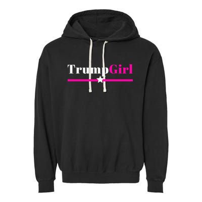 Trump Girl 2024 Trump Girl Pink Garment-Dyed Fleece Hoodie