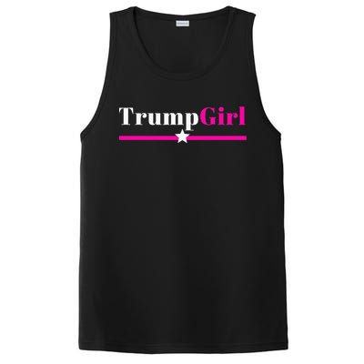 Trump Girl 2024 Trump Girl Pink PosiCharge Competitor Tank