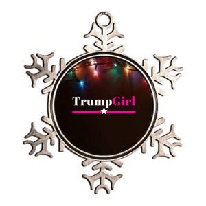 Trump Girl 2024 Trump Girl Pink Metallic Star Ornament