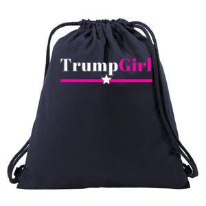 Trump Girl 2024 Trump Girl Pink Drawstring Bag