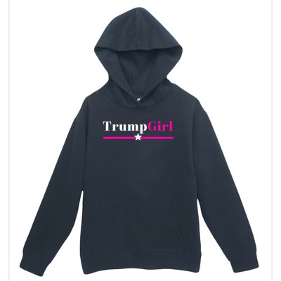 Trump Girl 2024 Trump Girl Pink Urban Pullover Hoodie