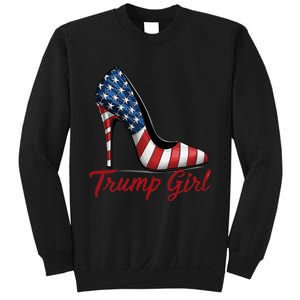 Trump Girl 2024 Cute Trump Flag Sweatshirt