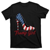 Trump Girl 2024 Cute Trump Flag T-Shirt