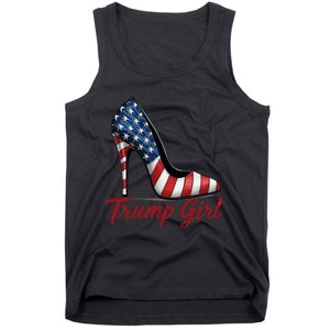 Trump Girl 2024 Cute Trump Flag Tank Top