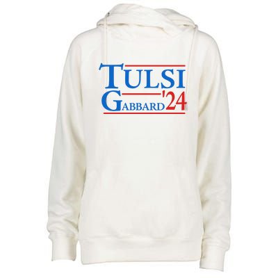 Tulsi Gabbard 2024 Womens Funnel Neck Pullover Hood