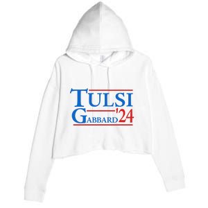 Tulsi Gabbard 2024 Crop Fleece Hoodie