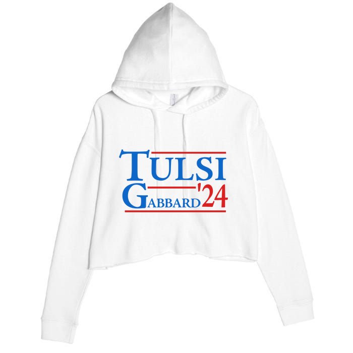 Tulsi Gabbard 2024 Crop Fleece Hoodie