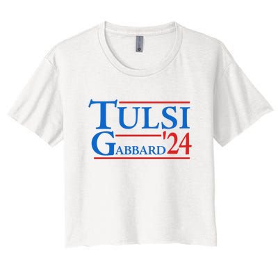 Tulsi Gabbard 2024 Women's Crop Top Tee