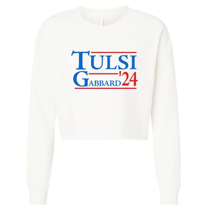 Tulsi Gabbard 2024 Cropped Pullover Crew