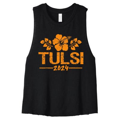 Tulsi Gabbard 2024 Women's Racerback Cropped Tank