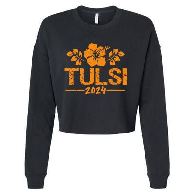 Tulsi Gabbard 2024 Cropped Pullover Crew