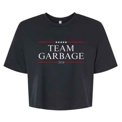 Team Garbage 2024 Bella+Canvas Jersey Crop Tee