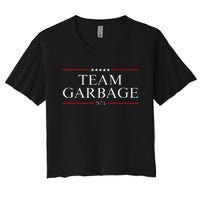 Team Garbage 2024 Women's Crop Top Tee