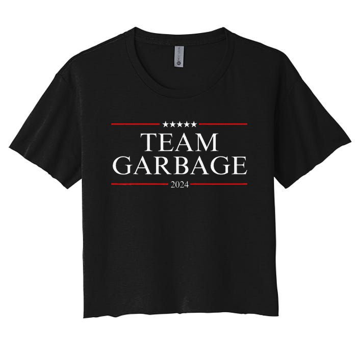 Team Garbage 2024 Women's Crop Top Tee