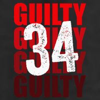 Trump Guilty 34 Counts Adult Drive Performance Visor