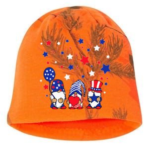 Three Gnomes 4th Of July Red White and Blue Kati - Camo Knit Beanie