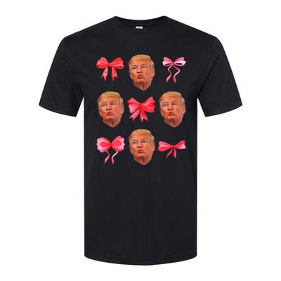 Trump Girl 47 President Maga Coquette Bow Girly Softstyle CVC T-Shirt