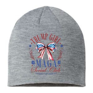 Trump Girl 45 47 Maga Est 2024 Social Club Sustainable Beanie