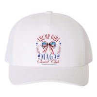 Trump Girl 45 47 Maga Est 2024 Social Club Yupoong Adult 5-Panel Trucker Hat