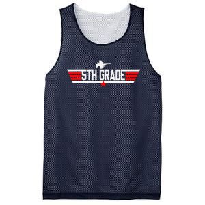 Top Grade 5th Fifth Grade Back To School First Day Mesh Reversible Basketball Jersey Tank